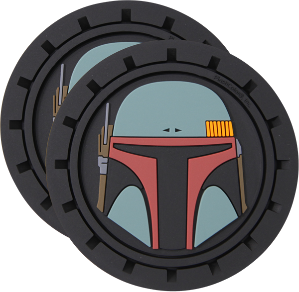 Star Wars Boba Fett Cup Holder Coasters – My Cool Car Stuff