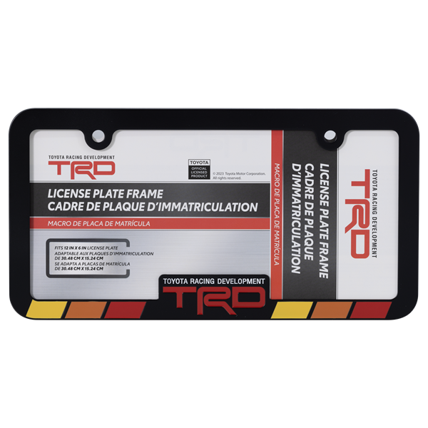Toyota TRD Retro Stripes Frame – My Cool Car Stuff