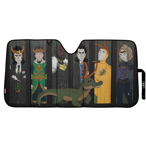 Marvel Loki Accordion Sunshade – My Cool Car Stuff