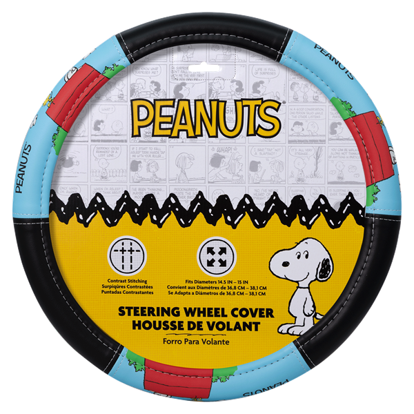 Peanuts Snoopy Doghouse Steering Wheel Cover – My Cool Car Stuff