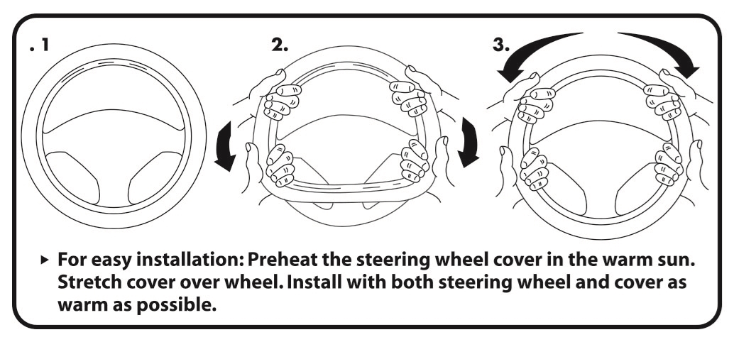MCCS Steering Wheel Cover Installation Guide