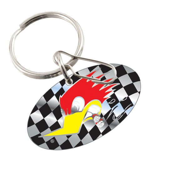 Mr. Horsepower Enamel Key Chain