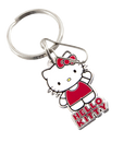 Hello Kitty Core Standing Enamel Key Chain