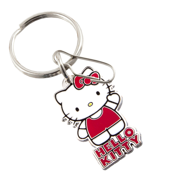 Hello Kitty Core Standing Enamel Key Chain