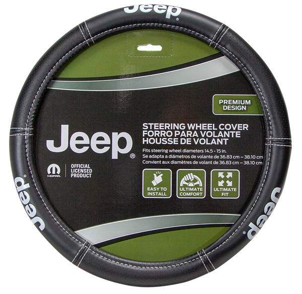Jeep Deluxe Steering Wheel Cover
