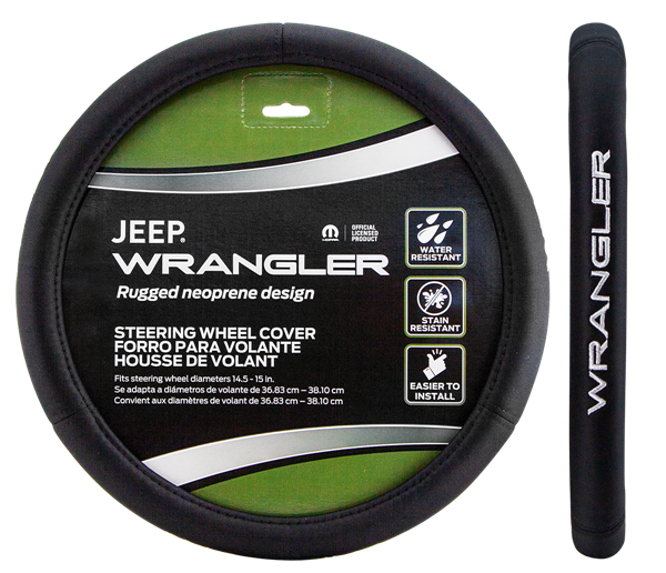 Jeep Wrangler Neoprene Steering Wheel Cover