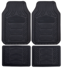 WeatherPro All Black 4pc  Floor Mats