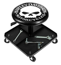 Harley-Davidson Skull Pneumatic Shop Stool