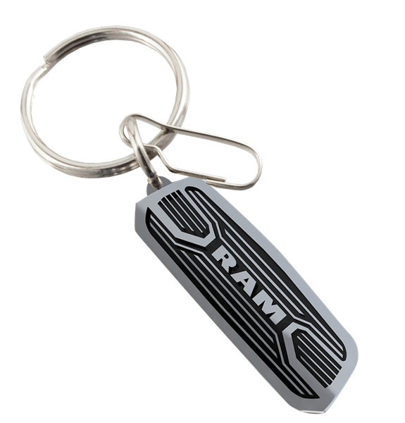 RAM Grill Enamel Key Chain