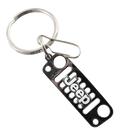 Jeep Grill Enamel Key Chain