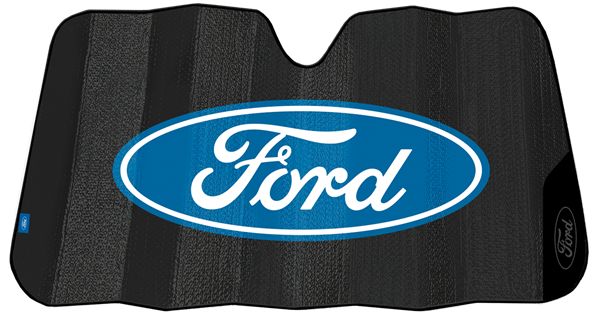 Ford Black Matte Accordion Sunshade