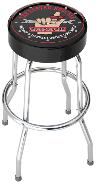 Busted Knuckle Garage Stool