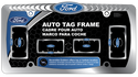 Ford Reversible Logo Chrome Frame