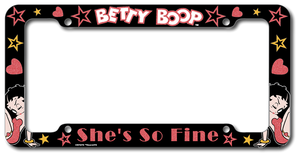 Betty Boop Plastic Frame