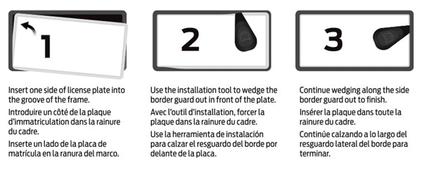 WeatherPro Motorcycle Black Silicone Frame