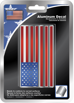 Chroma American Flag Aluminum Decal