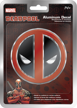Marvel Deadpool Aluminum Decal