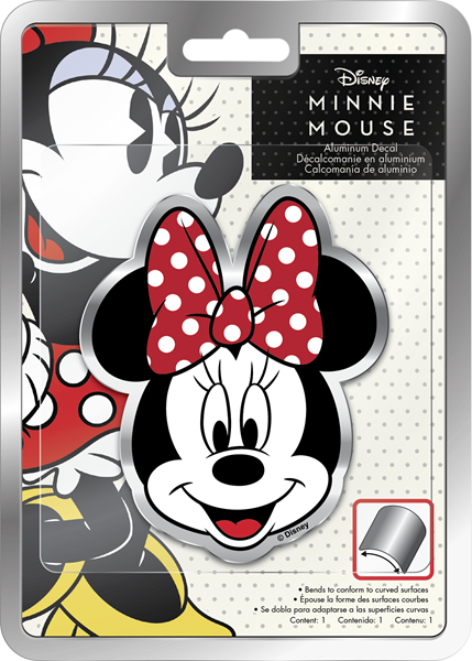Disney Minnie Mouse Aluminum Decal