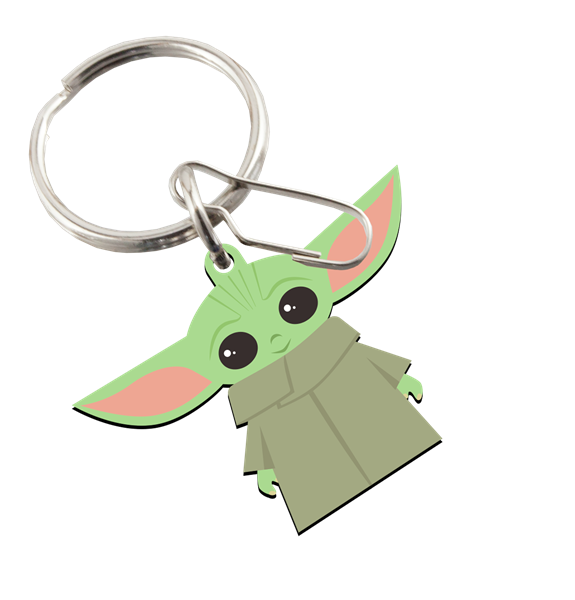 Star Wars The Mandalorian The Child PVC Key Chain