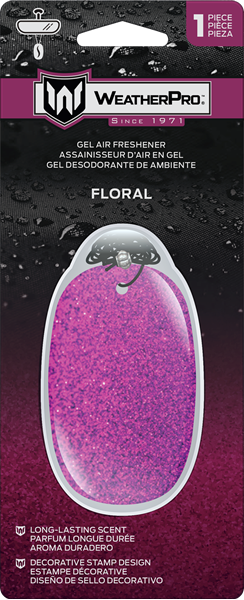 WeatherPro Pink Glitter Gel Air Freshener