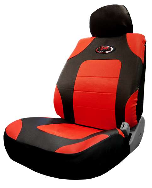 R Racing Red Sport Low Back Seat Cover