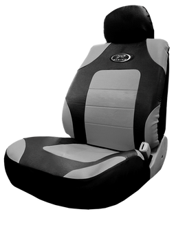 R Racing Gray Sport Low Back Seat Cover
