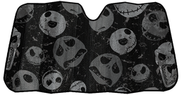 Disney Nightmare Before Christmas Faces Accordion Sunshade