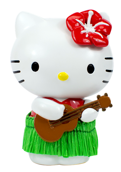 Hello Kitty Hula Auto Ornament