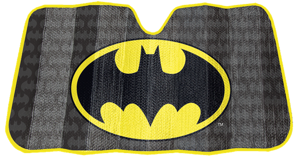 Warner Bros. DC Batman Yellow Accordion Sunshade