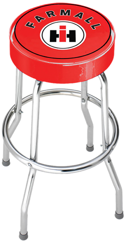 Case IH Farmall Red Garage Stool