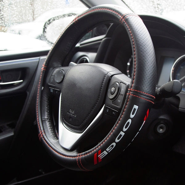 Dodge// Deluxe Steering Wheel Cover
