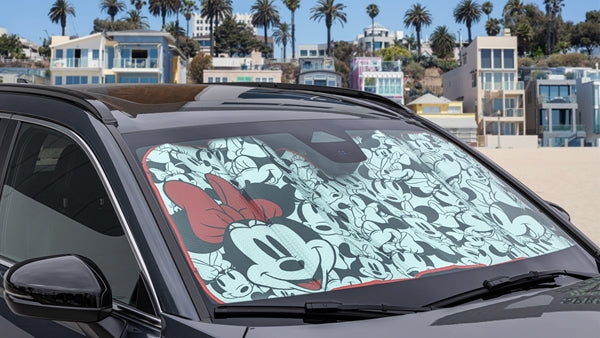 Disney Minnie Mouse Accordion Sunshade – My Cool Car Stuff