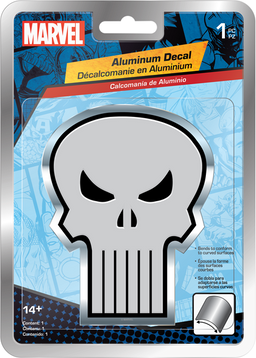 Marvel Punisher Aluminum Decal