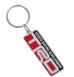 Toyota TRD Nickel Red Enamel Key Chain