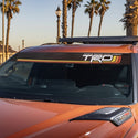 Toyota TRD Retro Stripes Sunscreen Decal