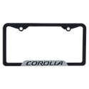 Toyota Corolla Black/Chrome Frame