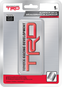 Toyota TRD Aluminum Decal