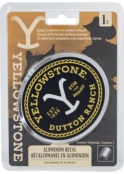 Yellowstone Aluminum Decal
