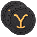 Yellowstone Logo Cup Holder Coasters