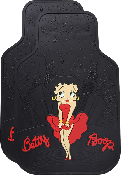 Betty Boop Skyline Floor Mats