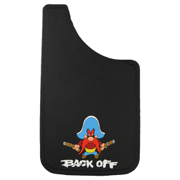 Warner Bros. Yosemite Sam Easy-Fit 11x19 Mud Guards