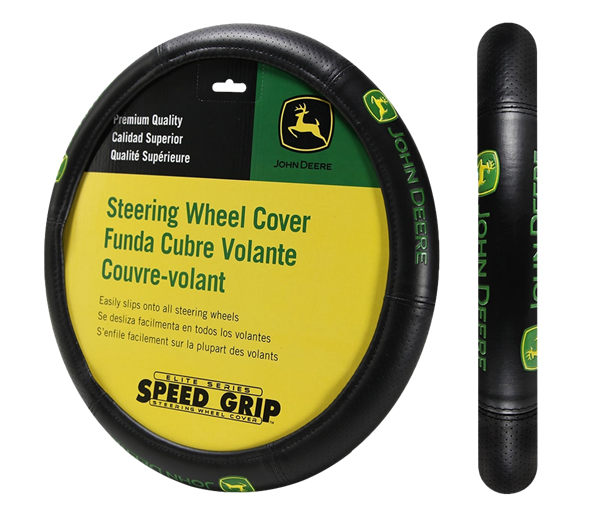 John Deere Elite Speed Grip Steering Wheel Cover