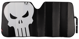 Marvel Punisher Black Matte Accordion Sunshade