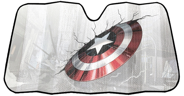Marvel Captain America Accordion Sunshade