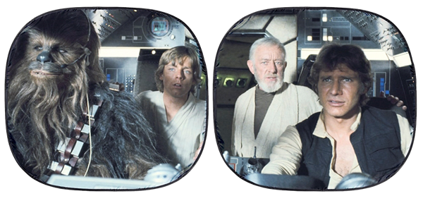 Star Wars Millennium Falcon Windshield Springshade