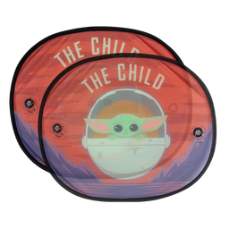 Star Wars The Mandalorian The Child 2 Piece Side Window Mesh Sunshade