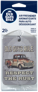 Old Guys Rule Respect The Rust Air Freshener