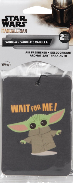 Star Wars The Mandalorian The Child Wait For Me Air Freshener