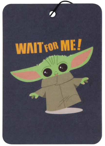 Star Wars The Mandalorian The Child Wait For Me Air Freshener