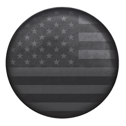 WeatherPro American Flag Gray Spare Tire Cover